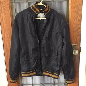 Puffy bomber jacket